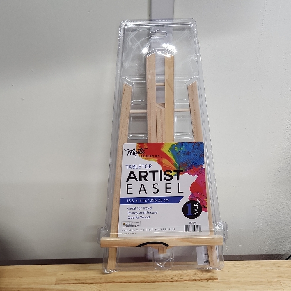 Table Top Easel Wood 15 X 9 Approximately